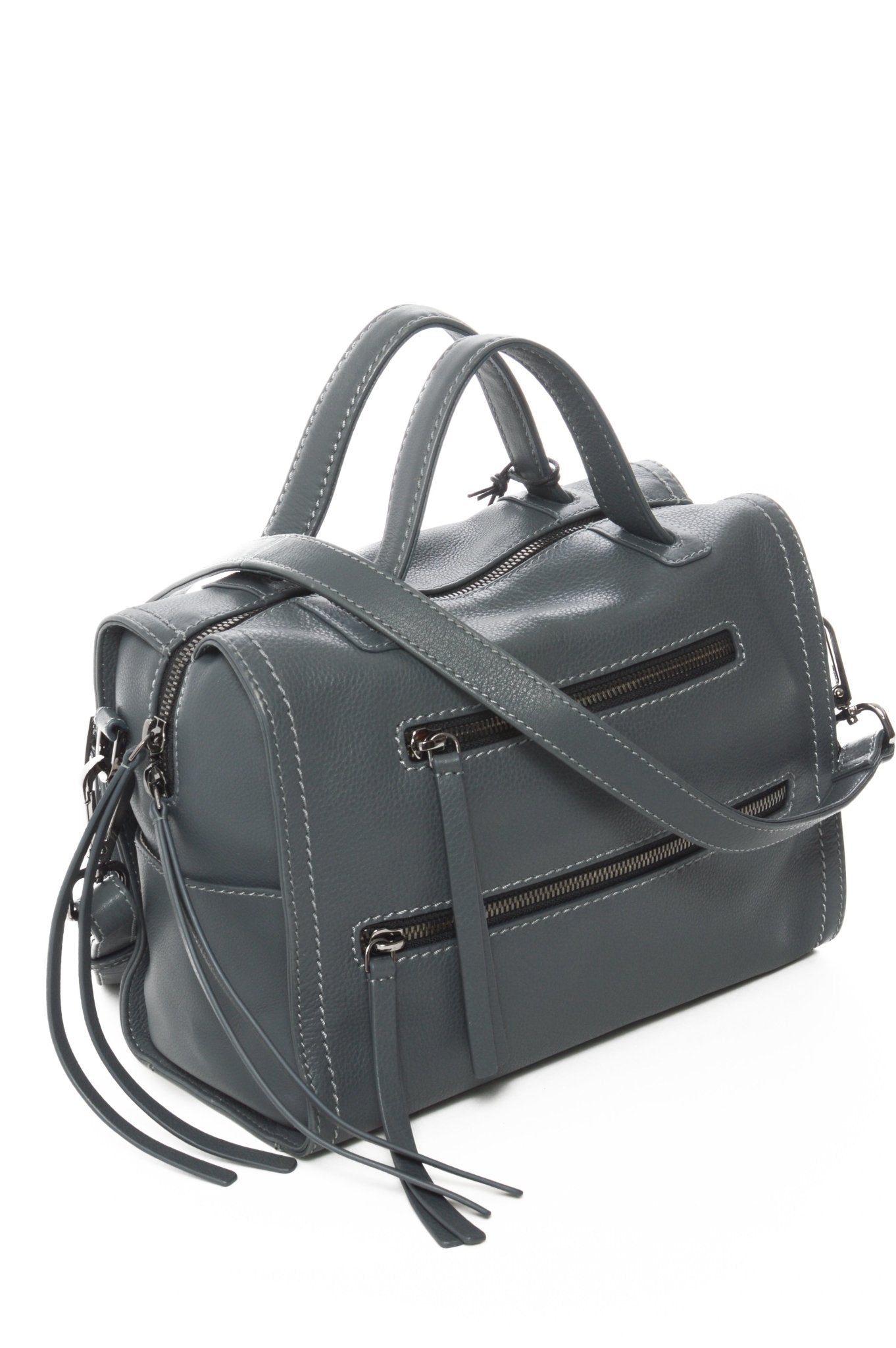 BRINKLEY Grey - Carla Mancini Handbags