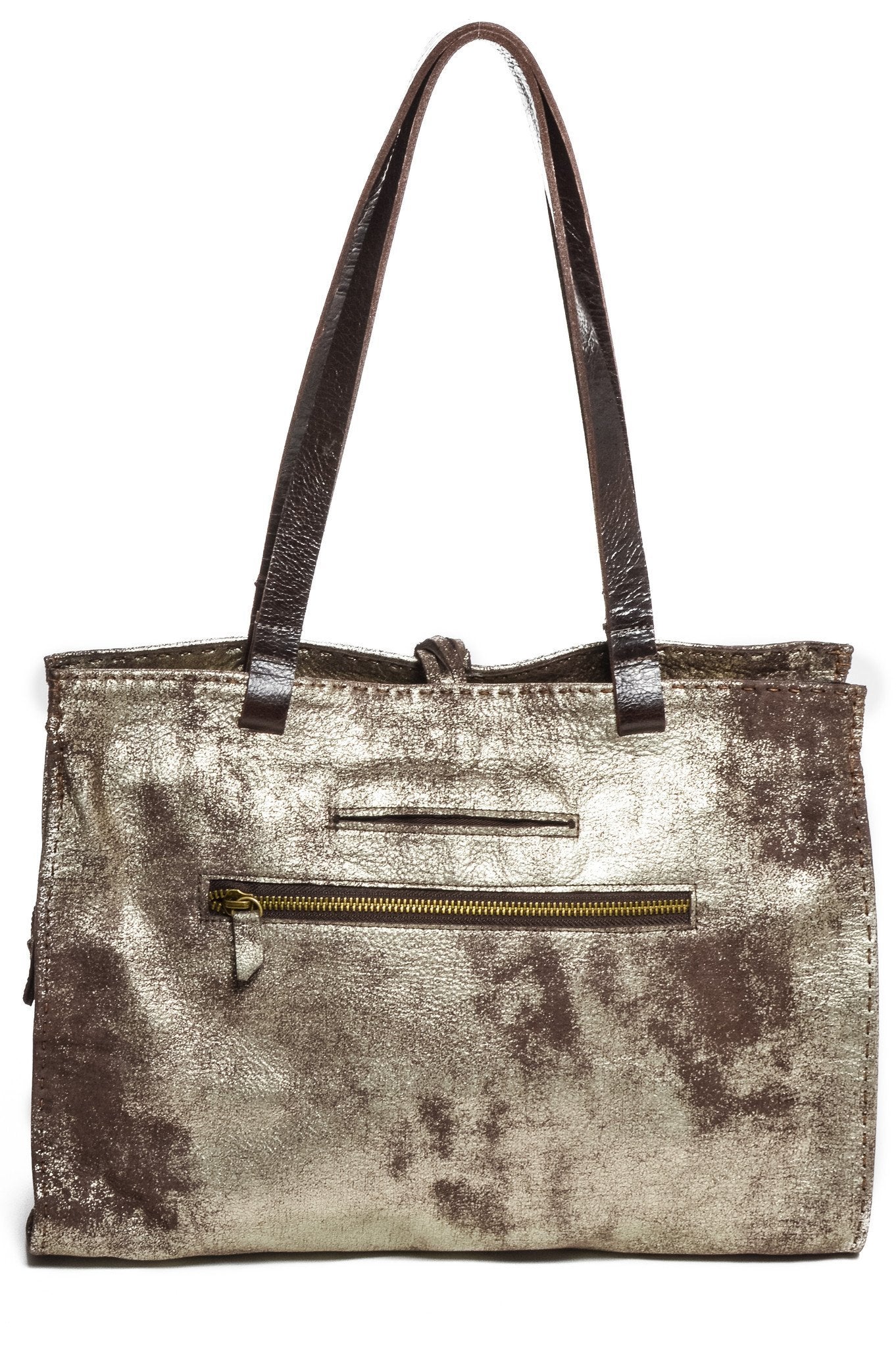 CARMEL Brown Gold - Carla Mancini Handbags