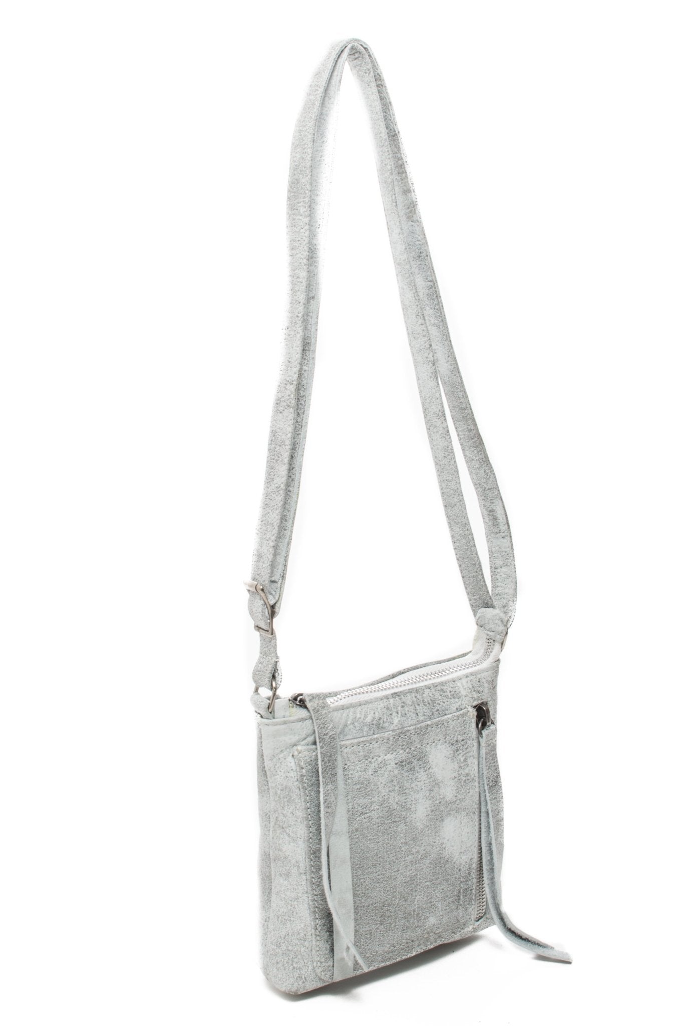 EASTON White Silver - Carla Mancini Handbags