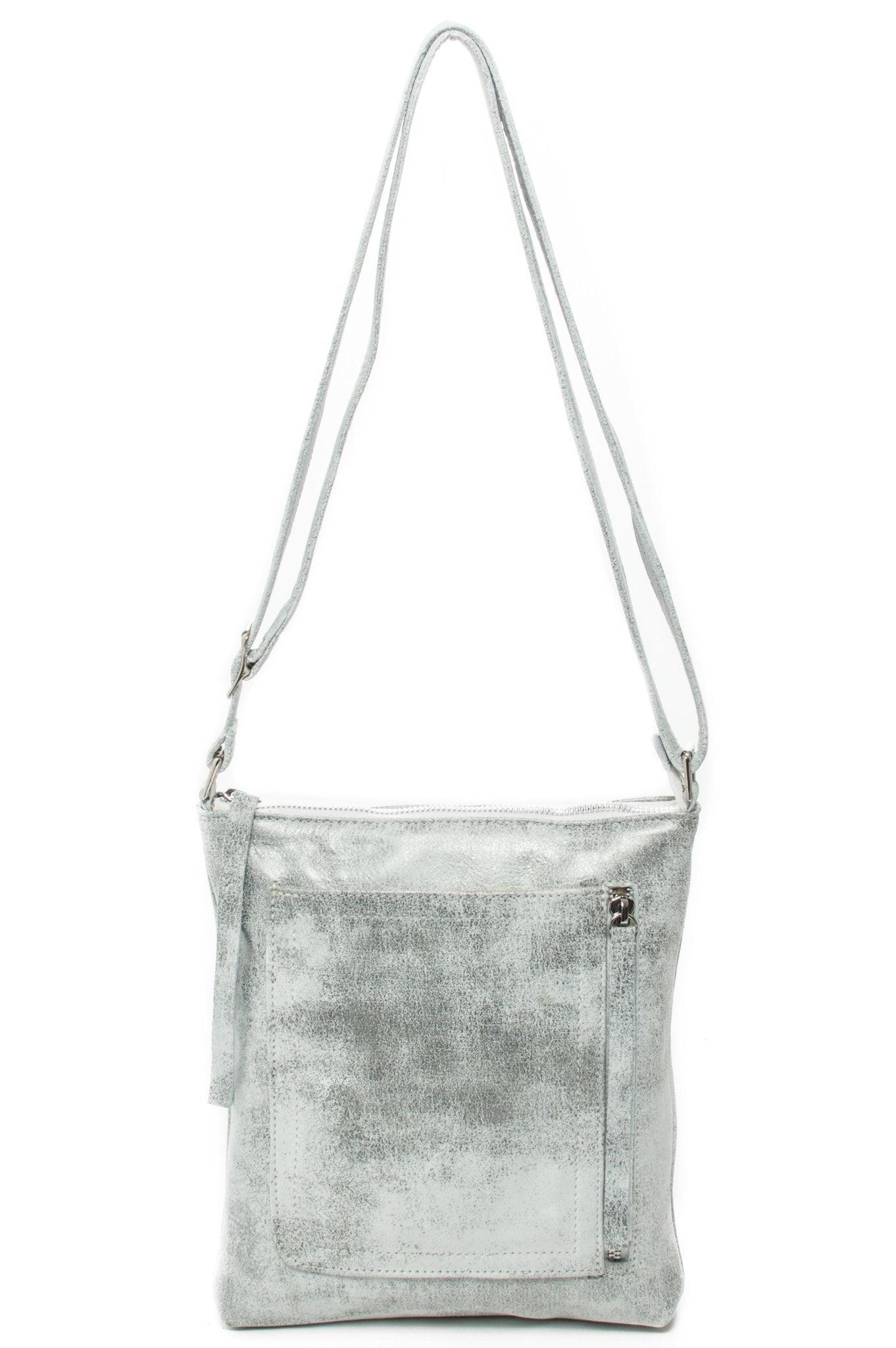 EMMA White Silver - Carla Mancini Handbags