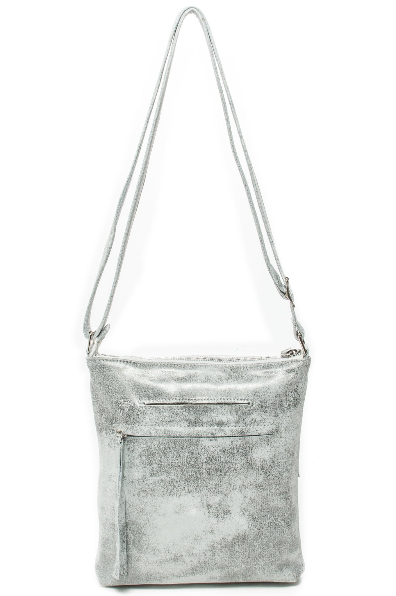 EMMA White Silver - Carla Mancini Handbags