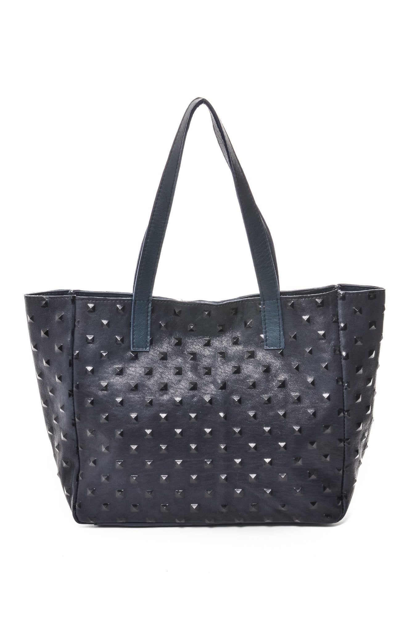 LINA Navy Studded - Carla Mancini Handbags