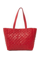 LINA Red Studs - Carla Mancini Handbags