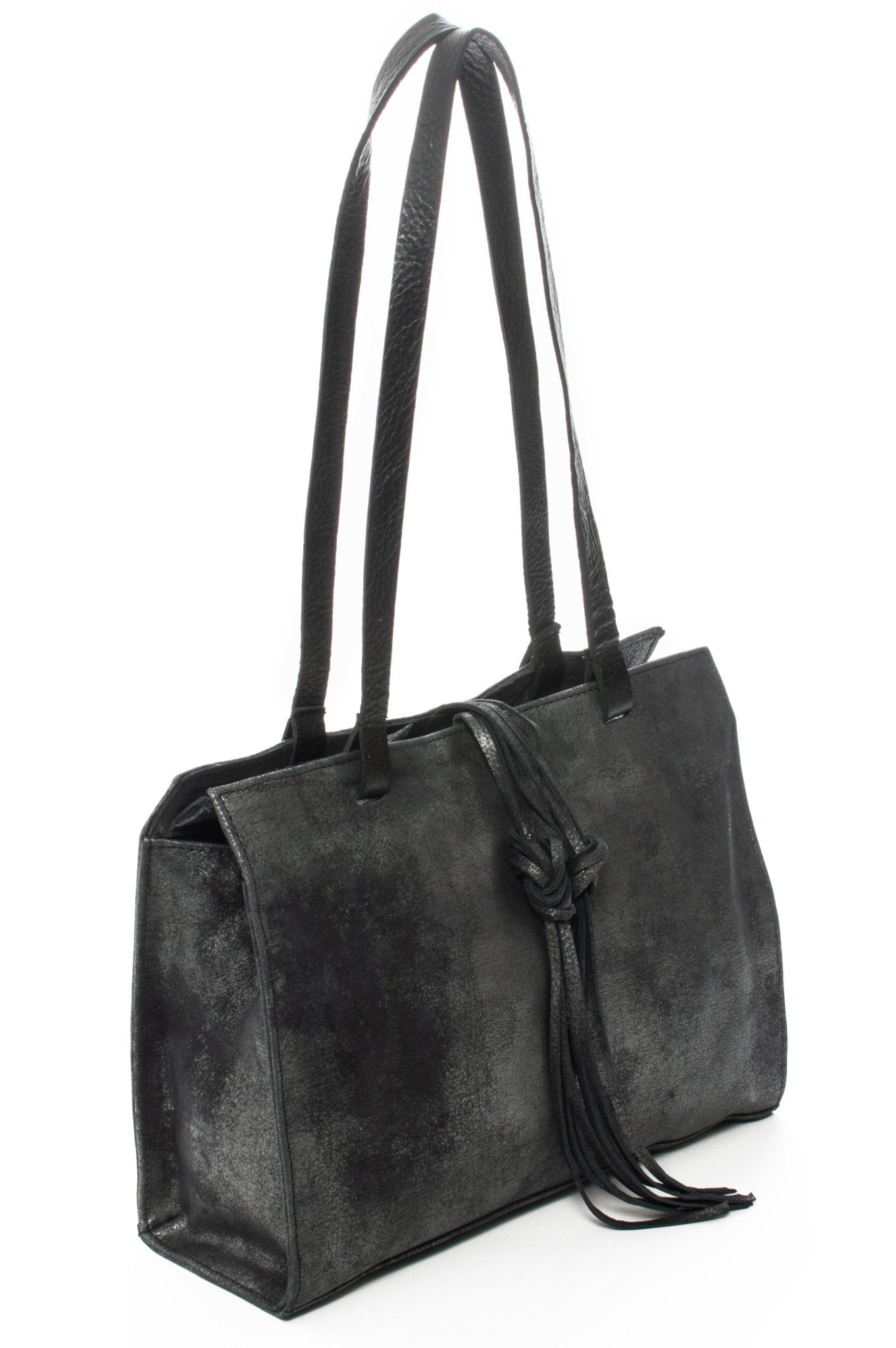 MONTEREY Black Silver - Carla Mancini Handbags