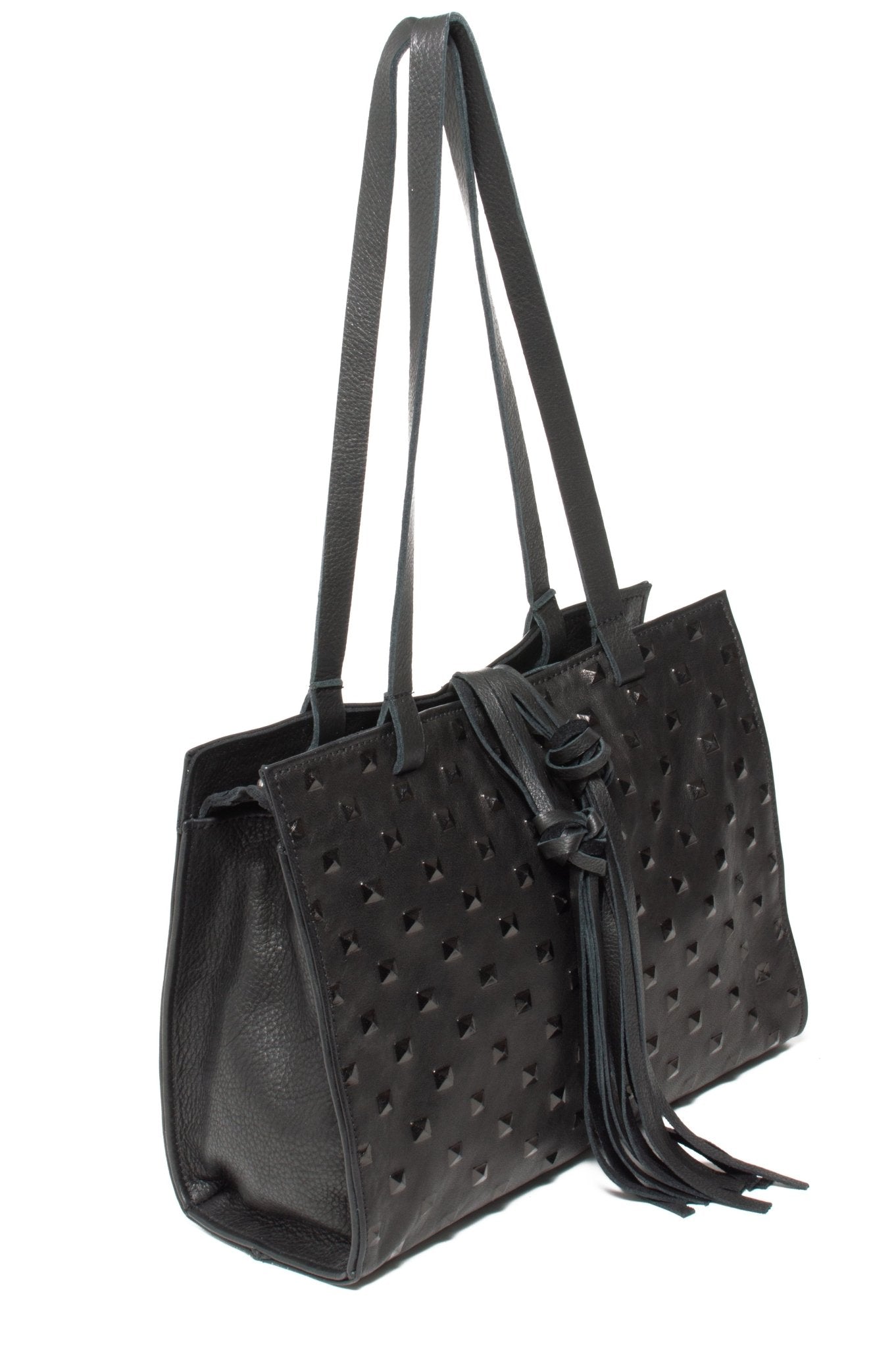 MONTEREY Black Studs - Carla Mancini Handbags