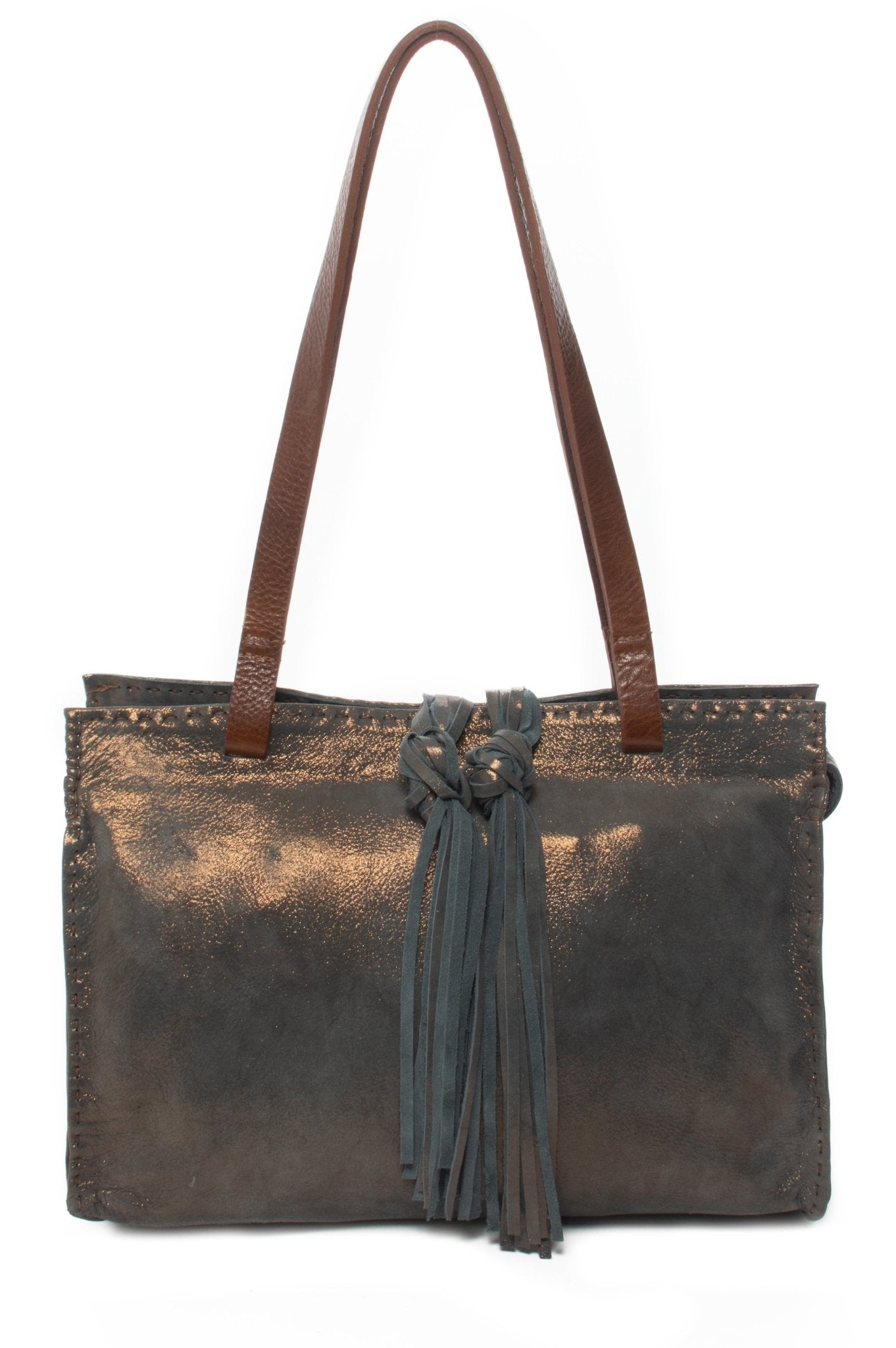 MONTEREY Bronze Denim - Carla Mancini Handbags