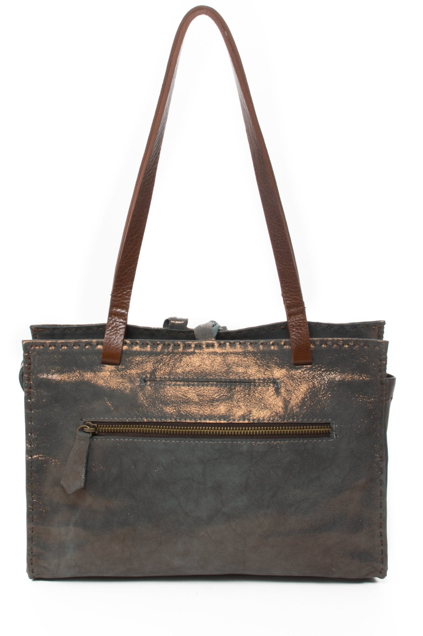 MONTEREY Bronze Denim - Carla Mancini Handbags